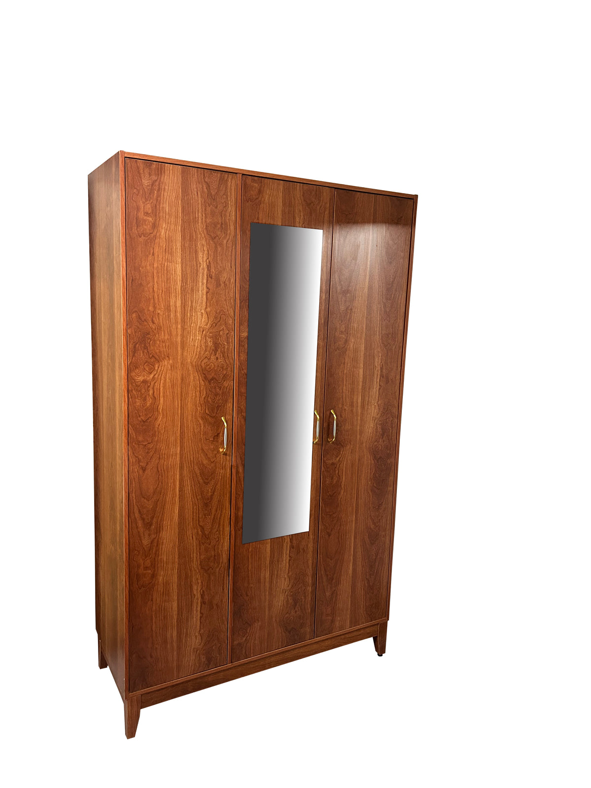 Harrison Three Door Holiday Closet, Mirror on Center Door