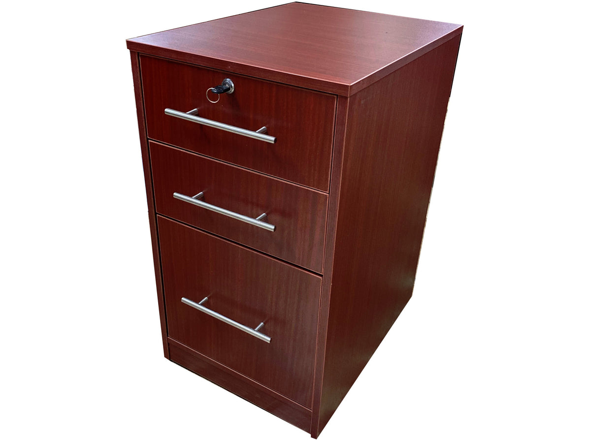 Franklin Three Drawer Pedestal
