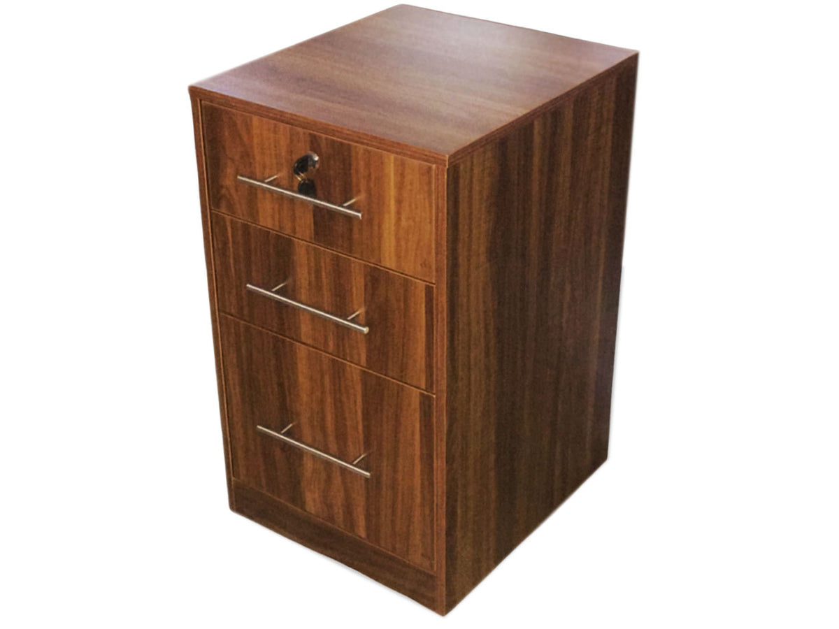 Franklin Three Drawer Pedestal